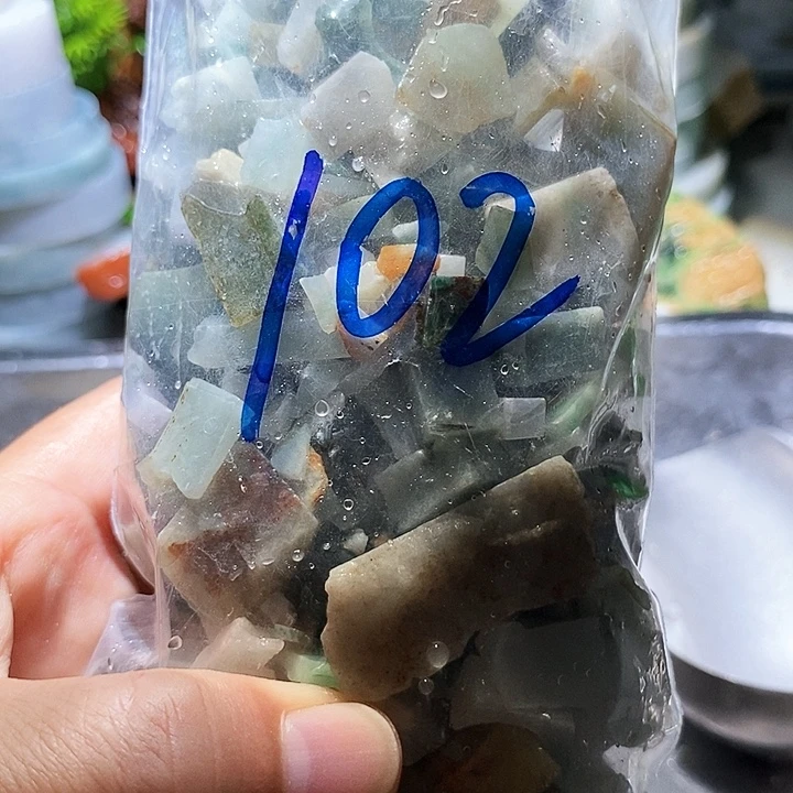 翡翠散珠鱼缸料102