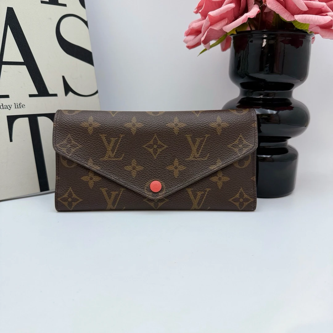95新 LouisVuitton/路易威登 LV/路易威登 xy 9157 老花豆豆钱包