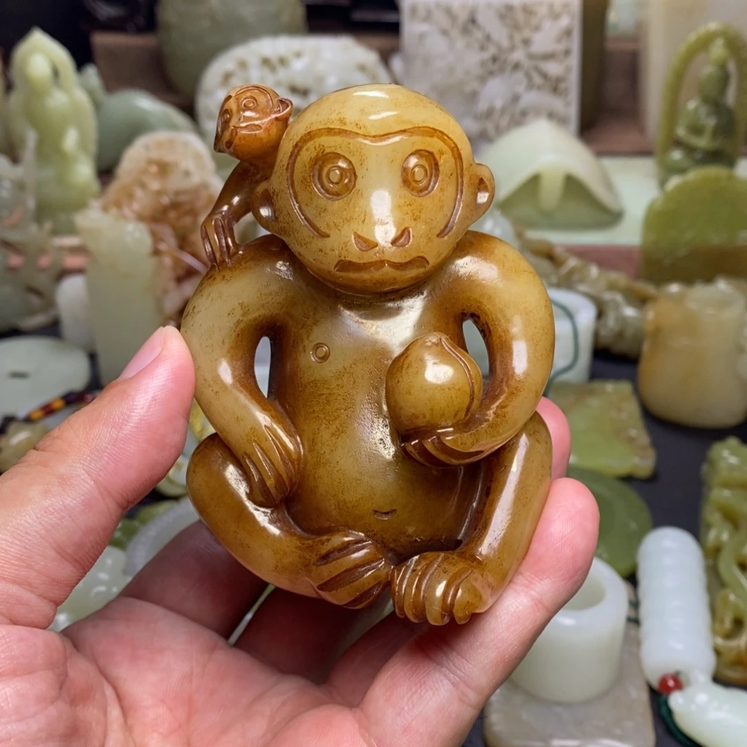 好***生和田玉未镶嵌挂件