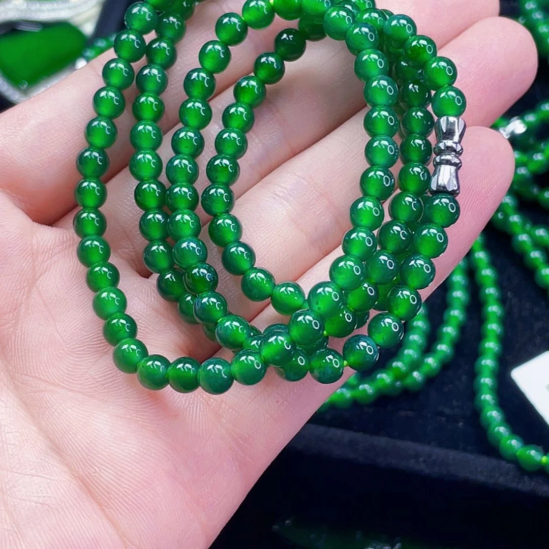 翡翠未镶嵌颈饰62