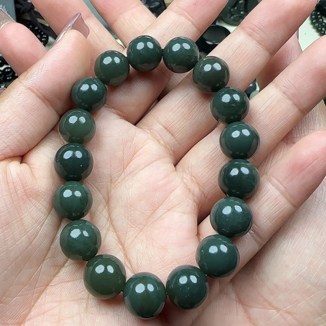 和田玉未镶嵌手串