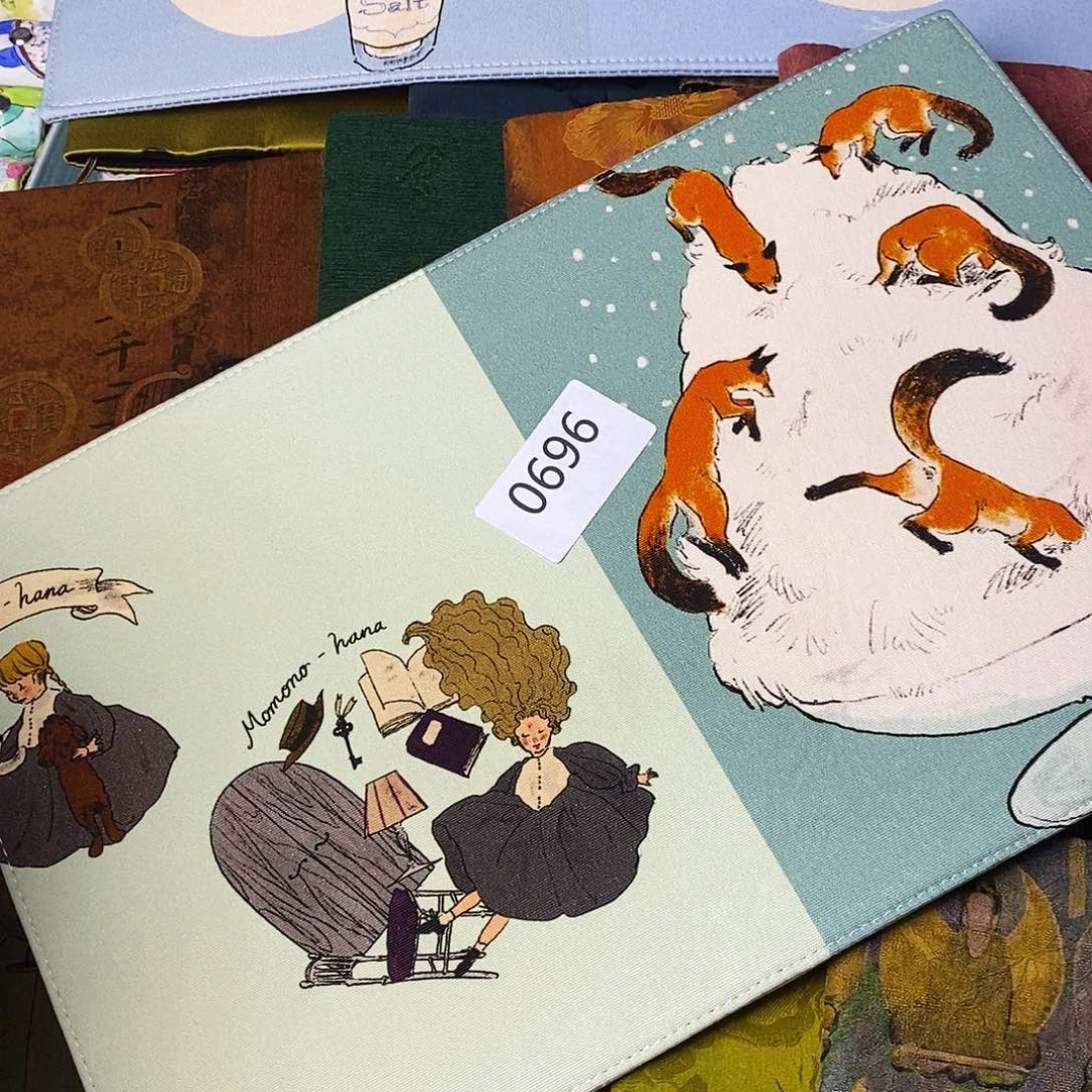 织绣A5活页不送纸696