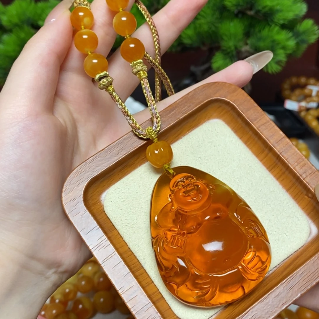 【闪购商品】未镶嵌颈饰蜜蜡项链