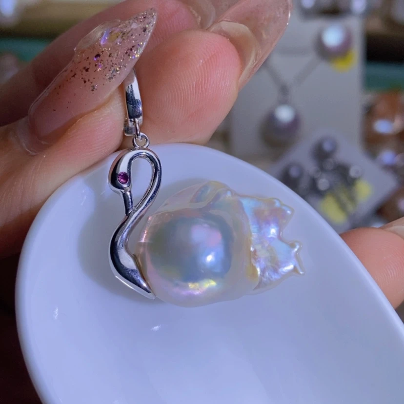 【闪购商品】淡水珍珠天然淡水珍珠合金