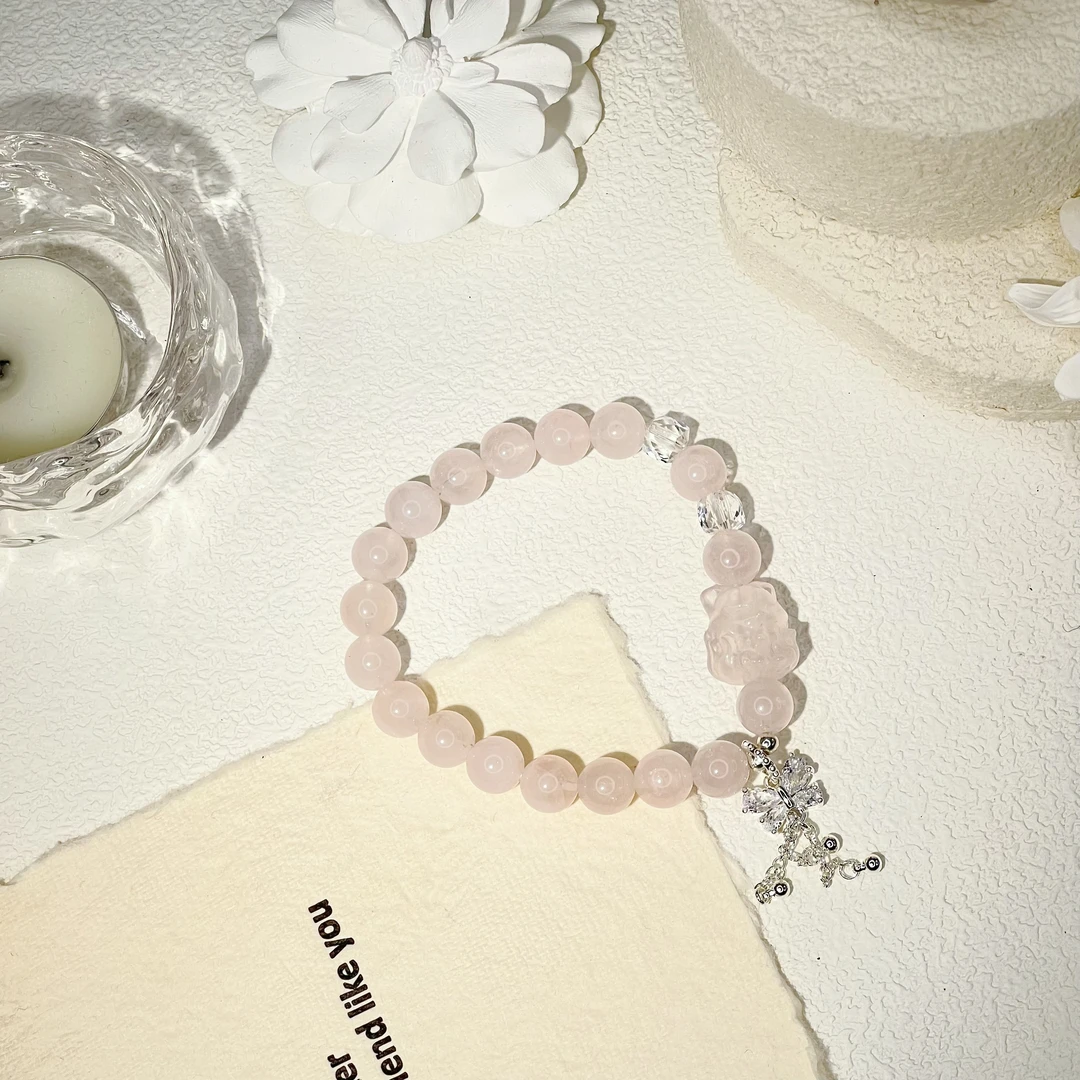 【】TGS天然水晶手串 多样性发货颜色微差  K310