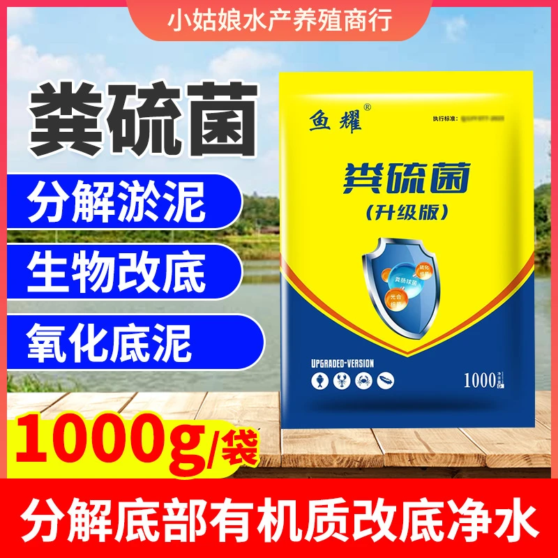 鱼耀粪硫菌分解底泥氧化淤泥生物改底水产养殖鱼虾蟹池塘专用1kg
