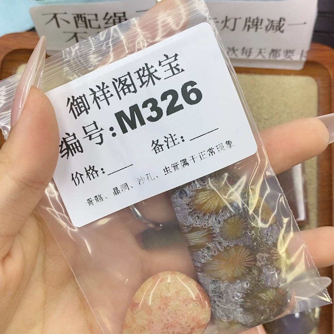 石英质玉未镶嵌颈饰蘑**点
