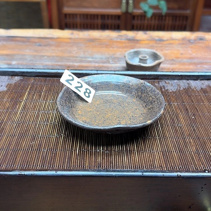 纯手工制作粗陶茶具