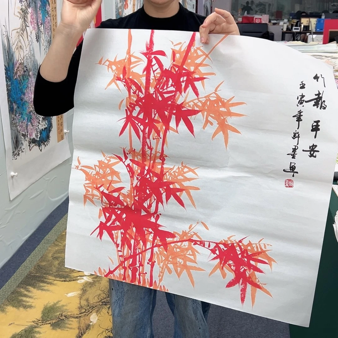 国画宣纸国画纯手绘作品
