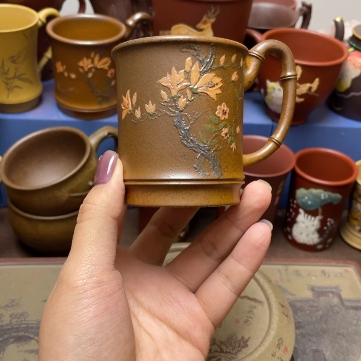 紫砂茶杯紫砂主人杯