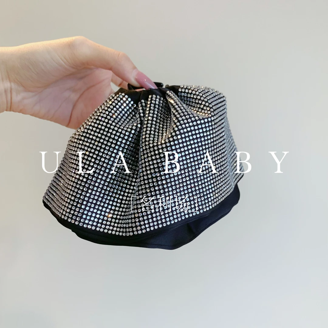 【喜儿ula】9-1-10「名利场」简约复古高级感闪亮满镶抓夹