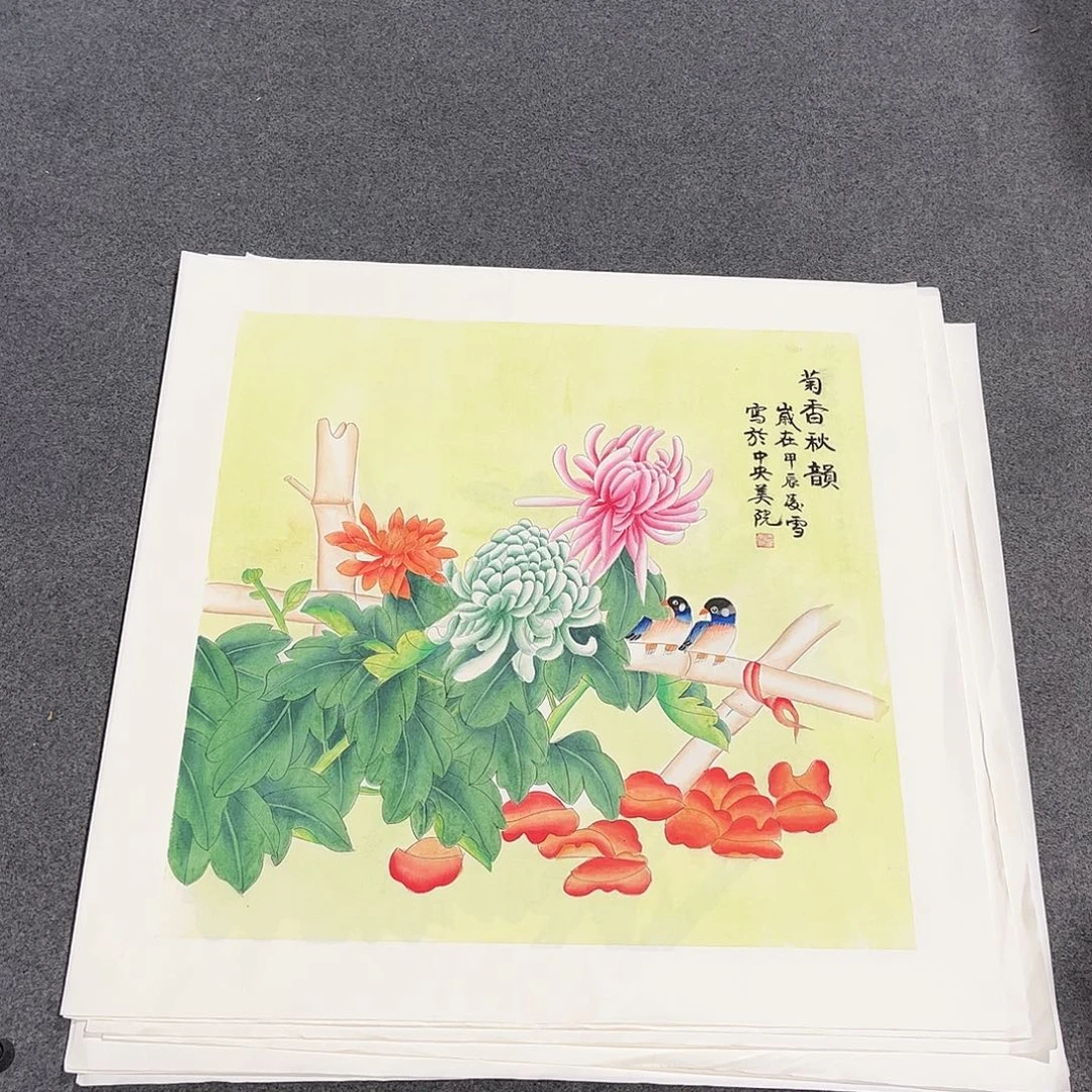 国画D国画作品单幅任发