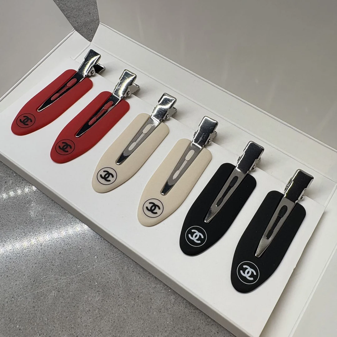 【佟佟专属】时尚鸭嘴夹6件套无痕高级感小巧美妆工具化妆-t