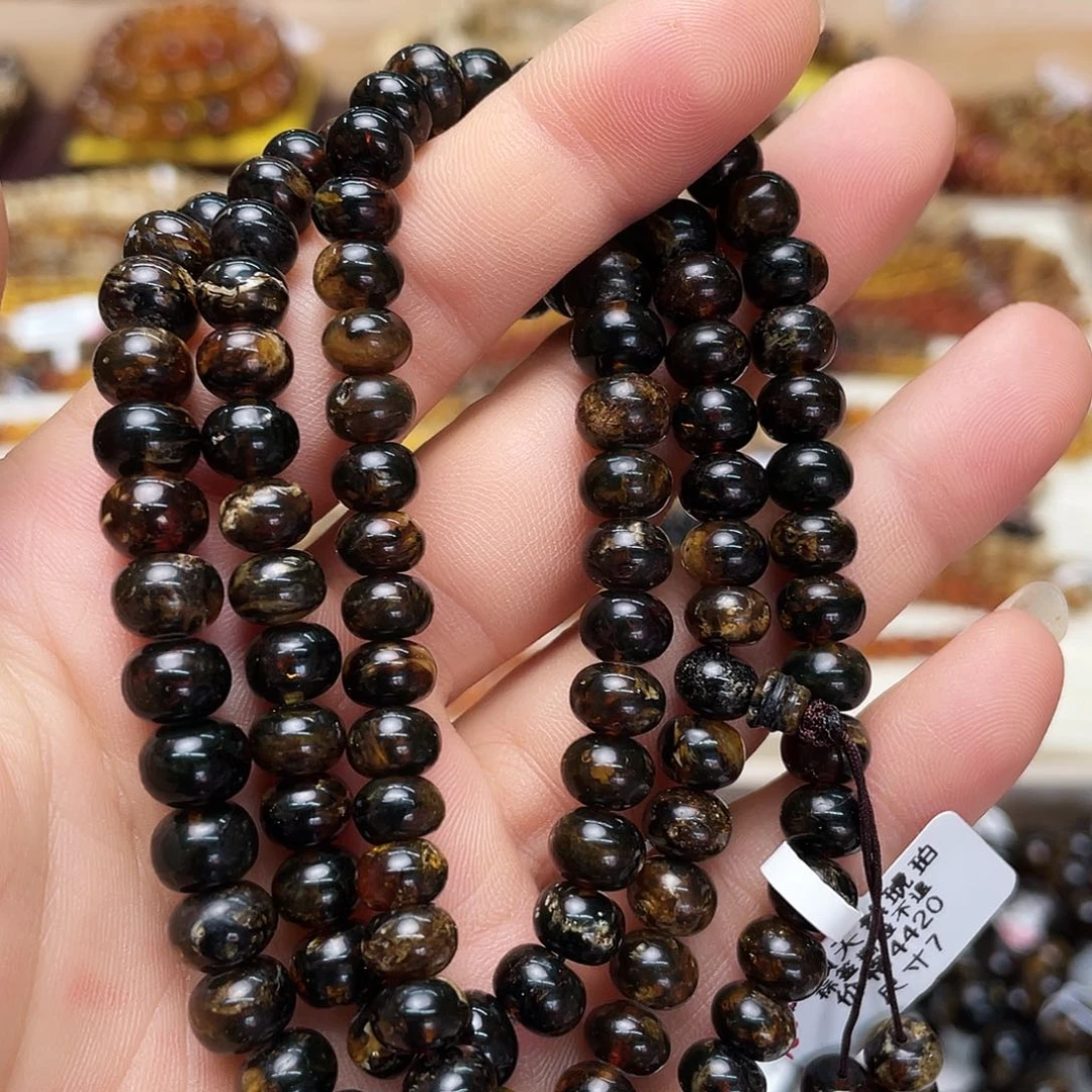 未镶嵌琥珀裸石72362七