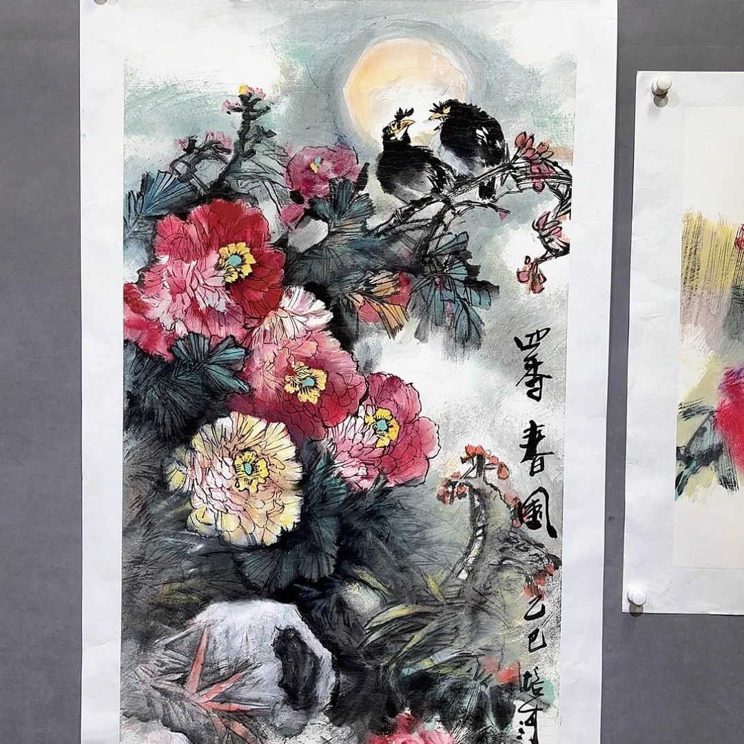 国画国画纯手绘作品请放心去藏