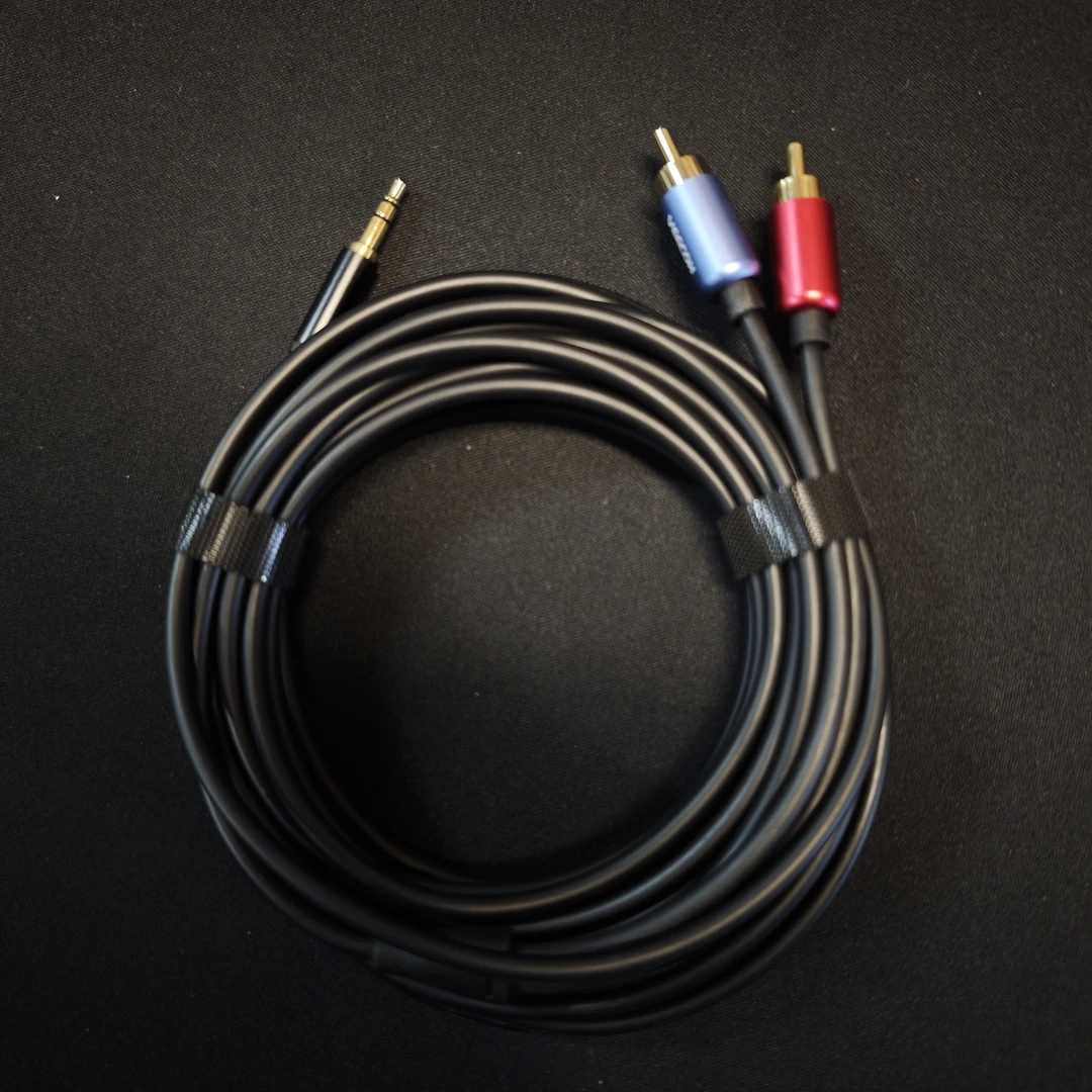 准新品  【JY-4118】AU005 3.5mm转2RCA线