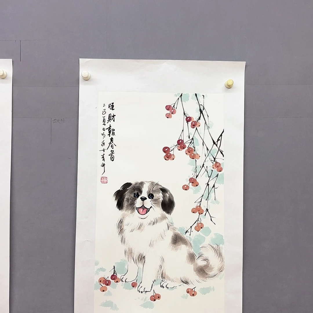 国画国画纯手绘作品请放心去藏