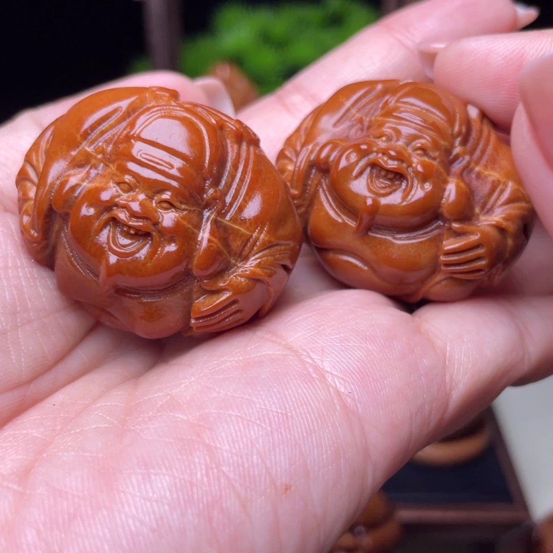 吊坠橄榄核横财手球