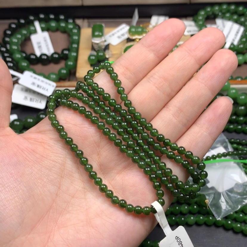 【闪购商品】颈饰未镶嵌和田玉（碧玉）般*4m