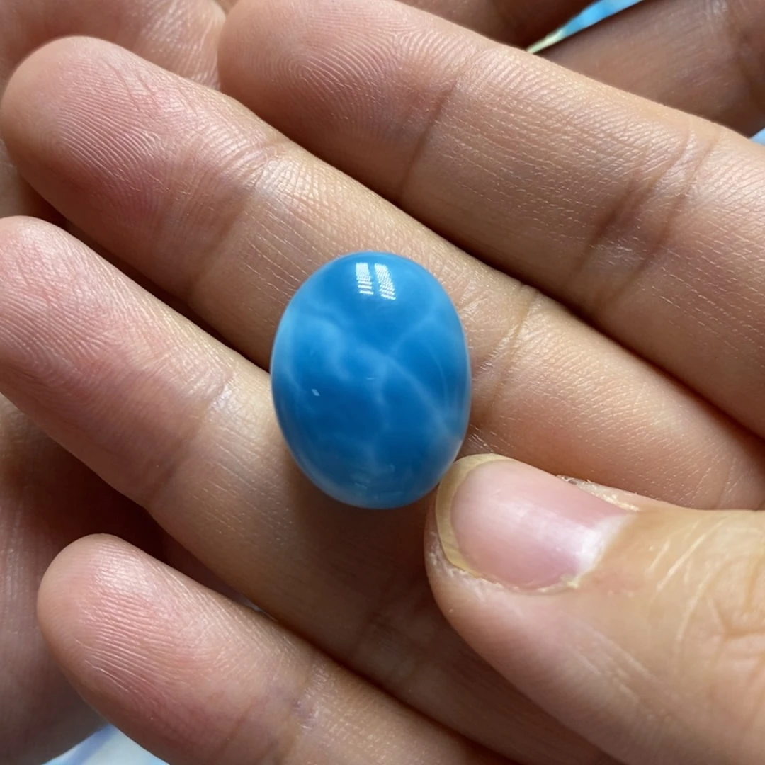 针钠钙石（海纹石）未镶嵌颈饰m****o
