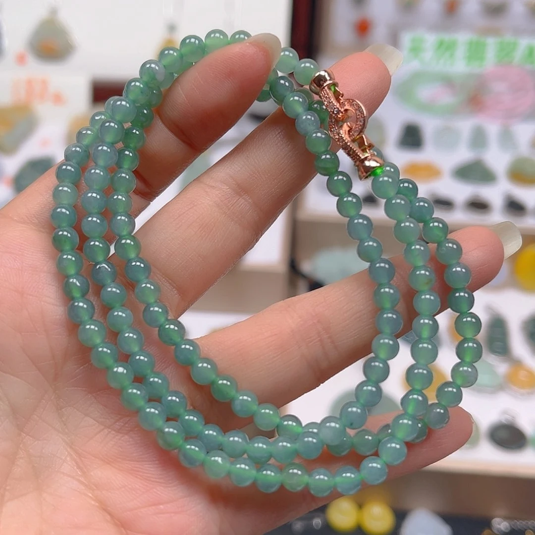 【闪购商品】翡翠颈饰未镶嵌珠串