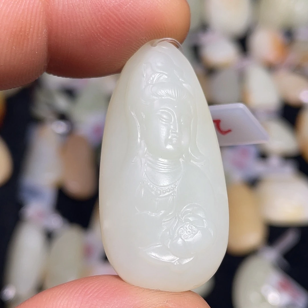 和田玉（糖玉）未镶嵌吊坠(不含链)吊坠