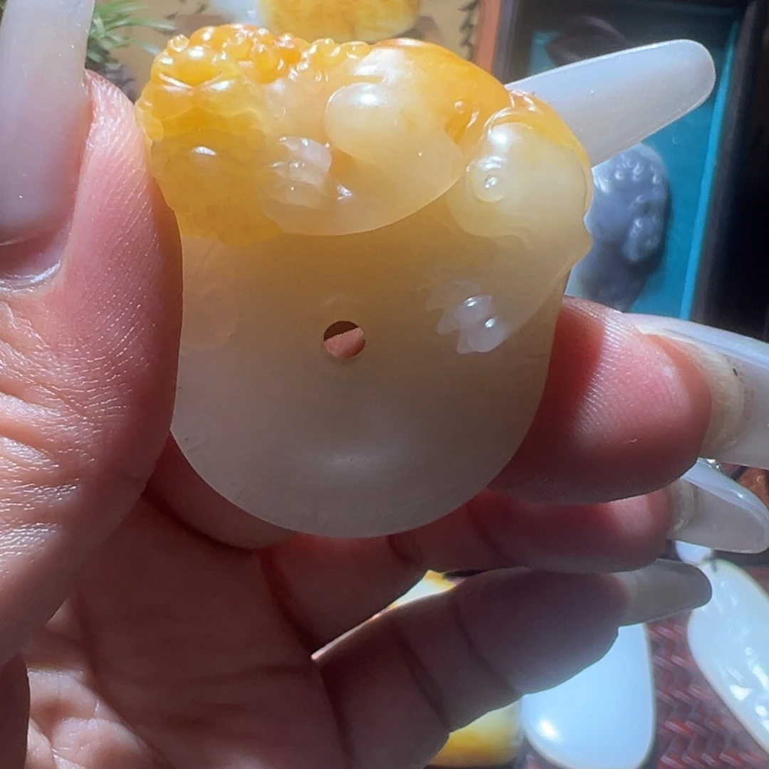 和田玉（子料）未镶嵌挂件