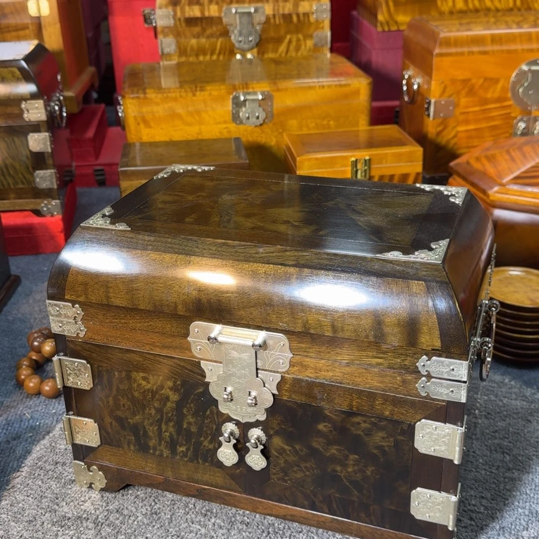 阴沉木乌木收纳箱