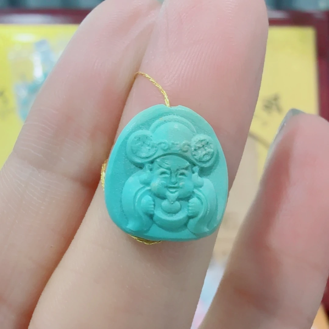 未镶嵌绿松石珠宝奇石