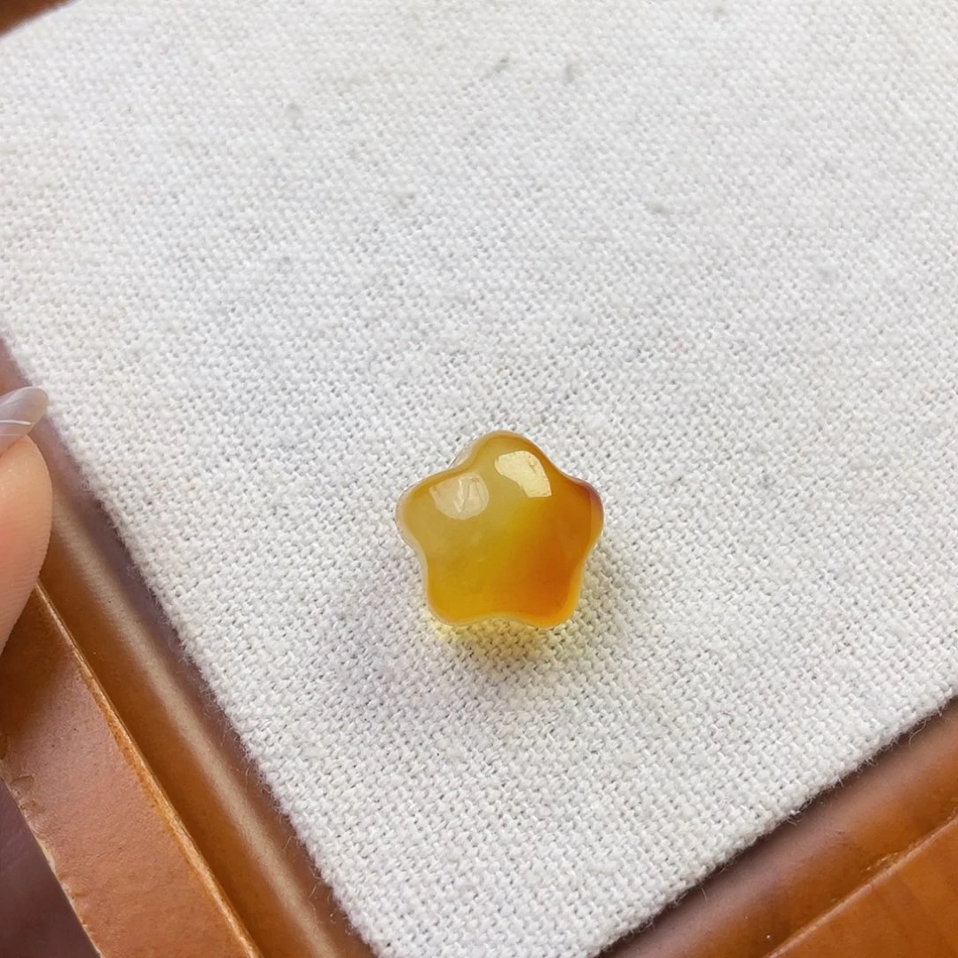 琥珀未镶嵌裸石星星