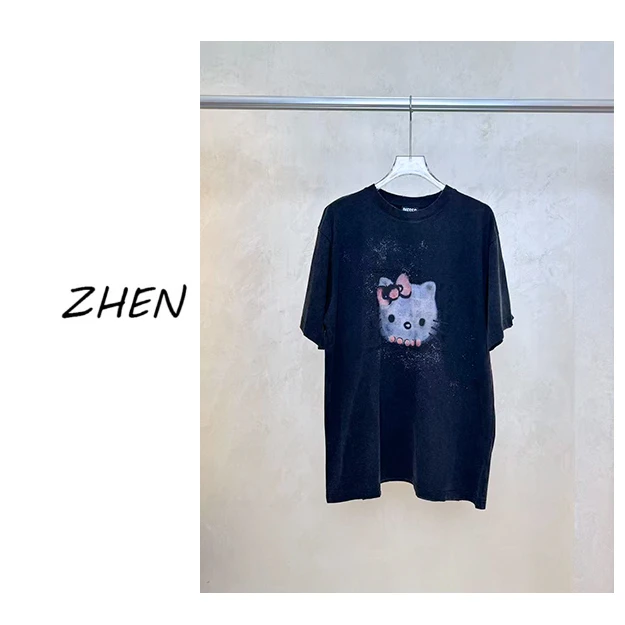 【ZHEN】25K01365 2025新款时尚气质休闲百搭衬衫上衣女