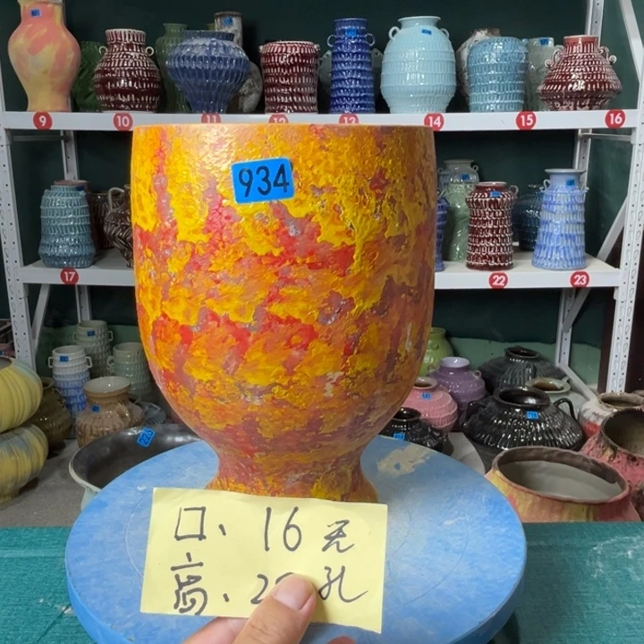 景德镇陶瓷花盆花器934