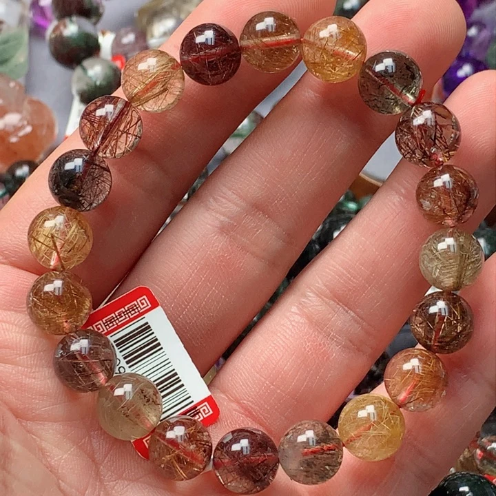 水晶手串未镶嵌天然