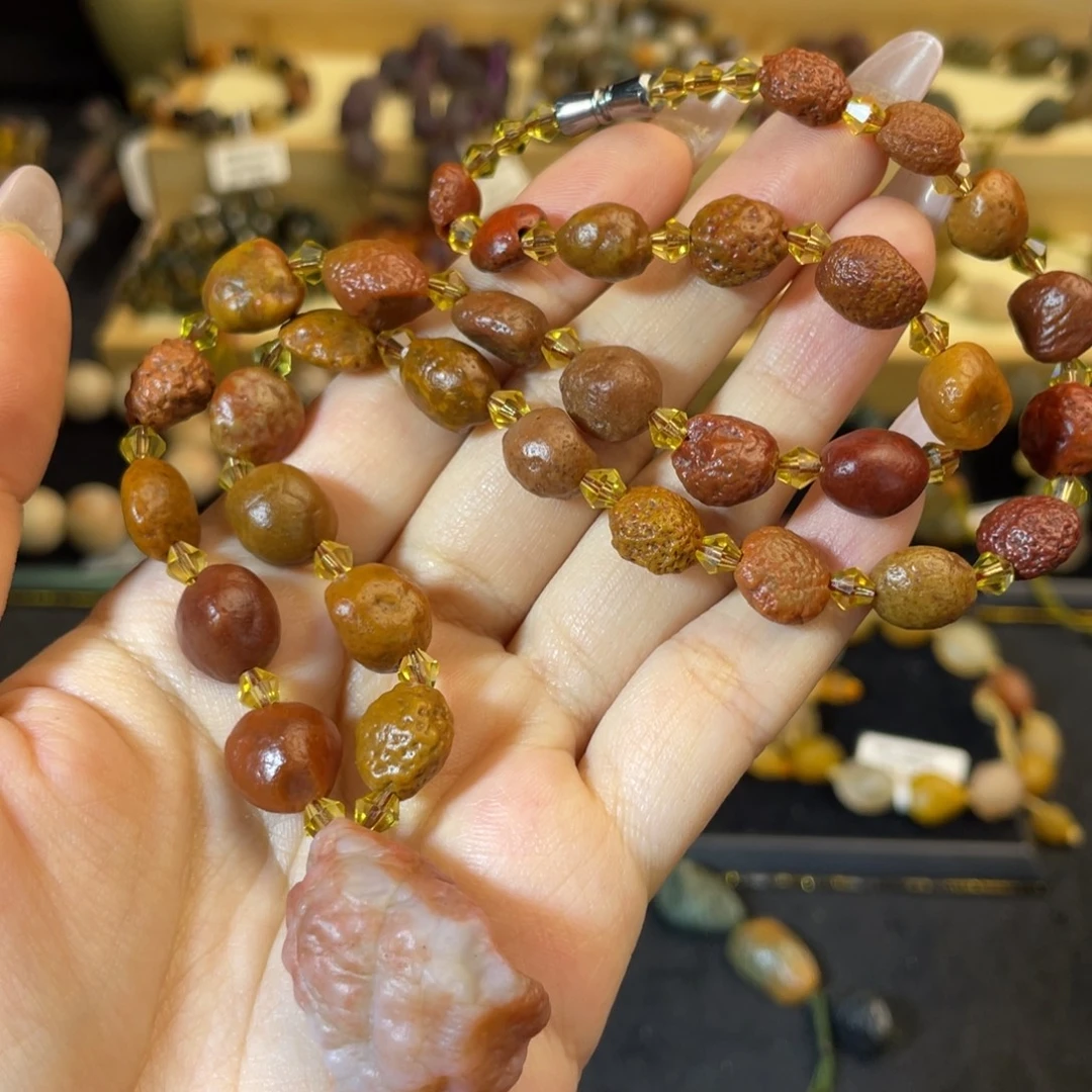 玛瑙/玉髓未镶嵌手链