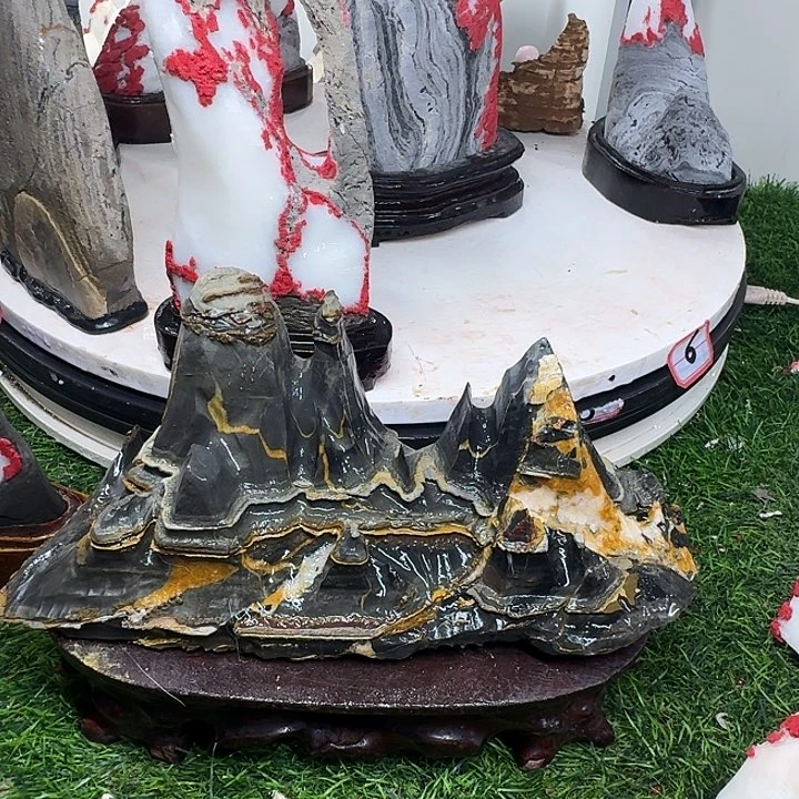 石材用****8灵璧石白灵玉八音磬