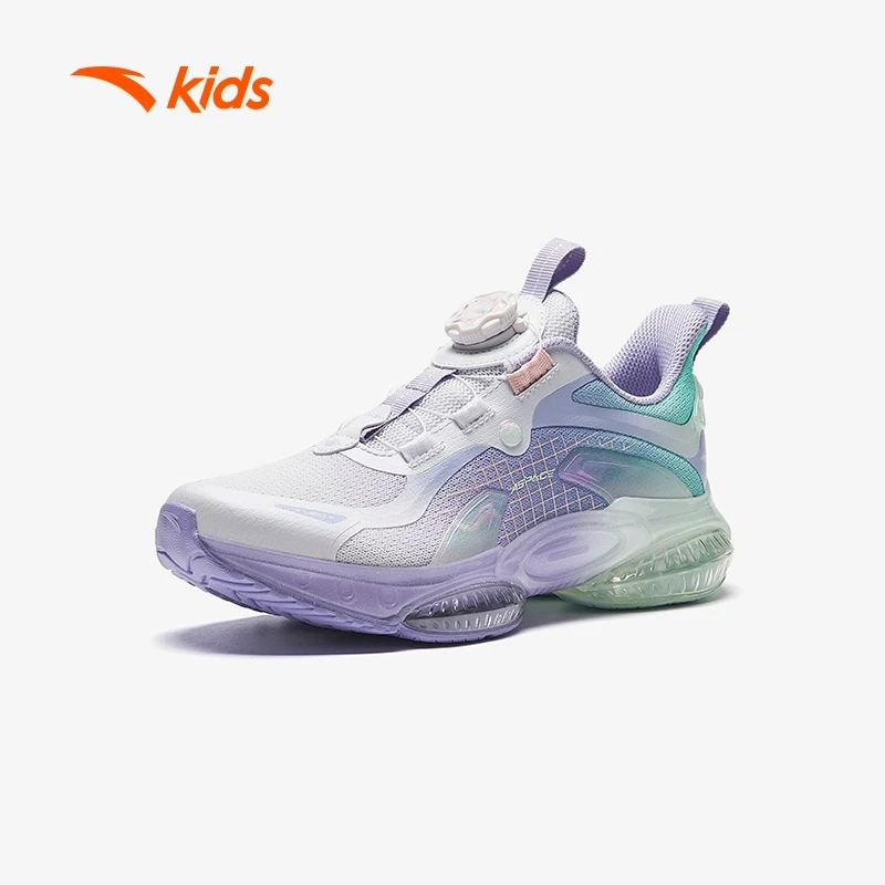 安踏儿童透气轻便中大童UFO女童网面运动鞋-A22435588