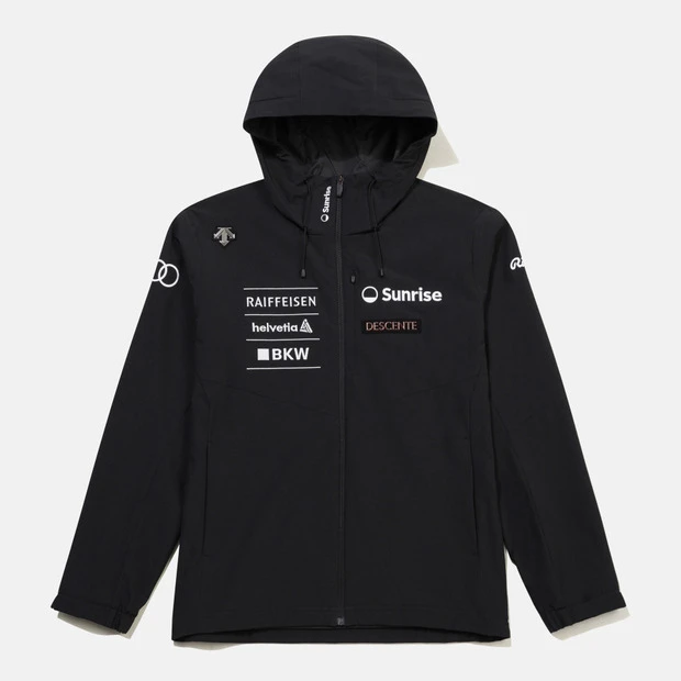 DESCENTE/迪桑特SWISS SKI系列奥迪联名连帽风衣SQ323SJK91