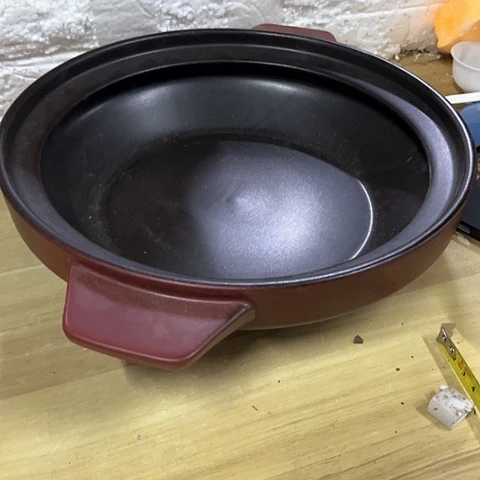 微瑕，明火，口径27高度6?*辰把子有裂，