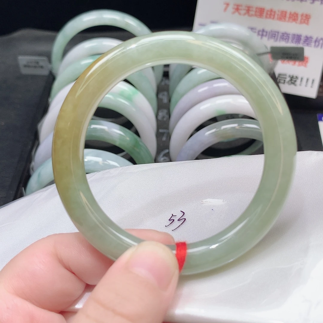 翡翠未镶嵌手镯214