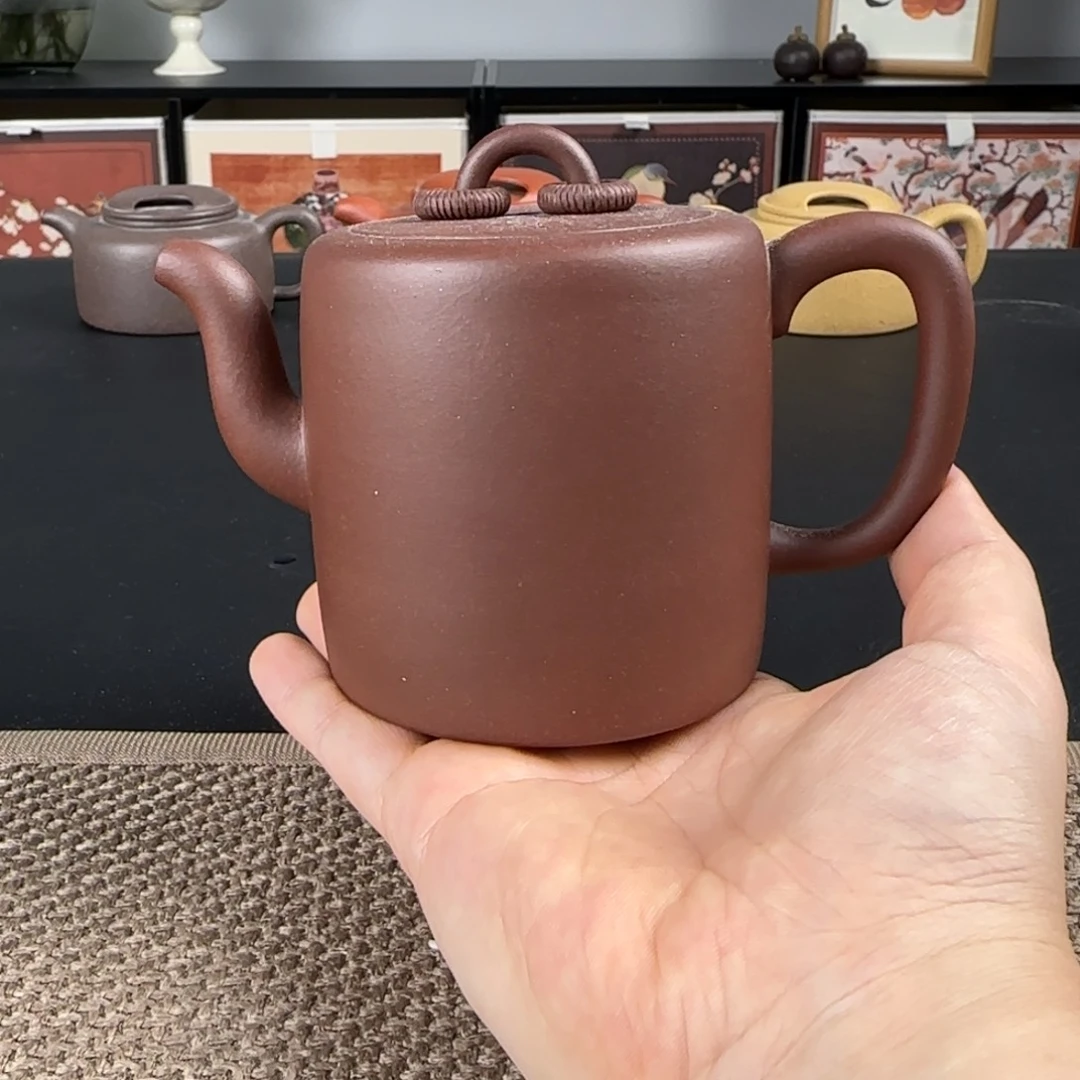 茶壶紫砂微瑕双圈