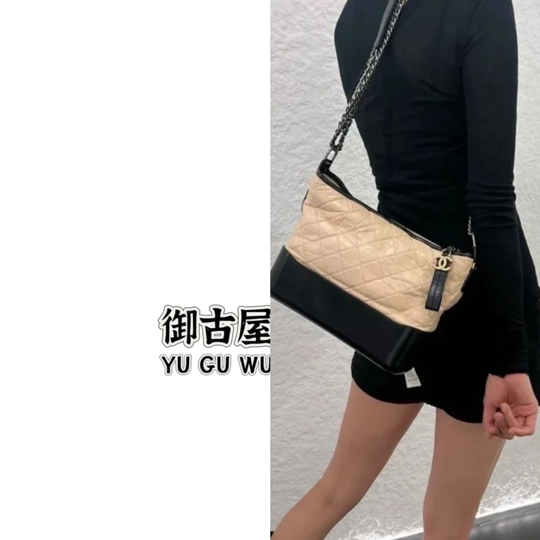 95新 Chanel/香奈儿 御古屋/18576/中号流浪 25开 有标无卡
