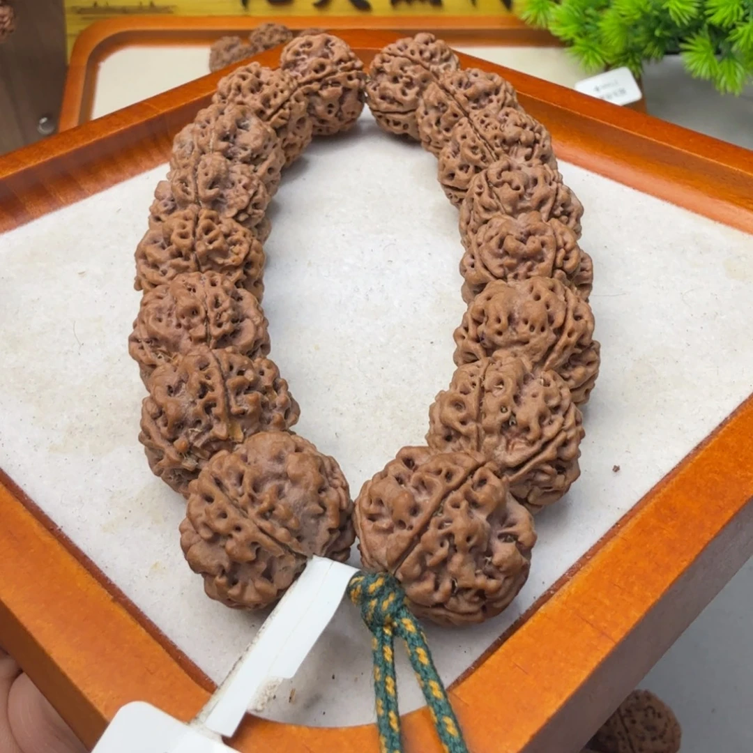 金刚菩提吊坠20➕蜂窝双龙铁籽姜黄皮