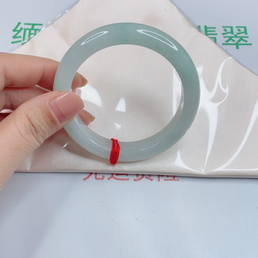 岁***好翡翠未镶嵌手镯冰晴手镯