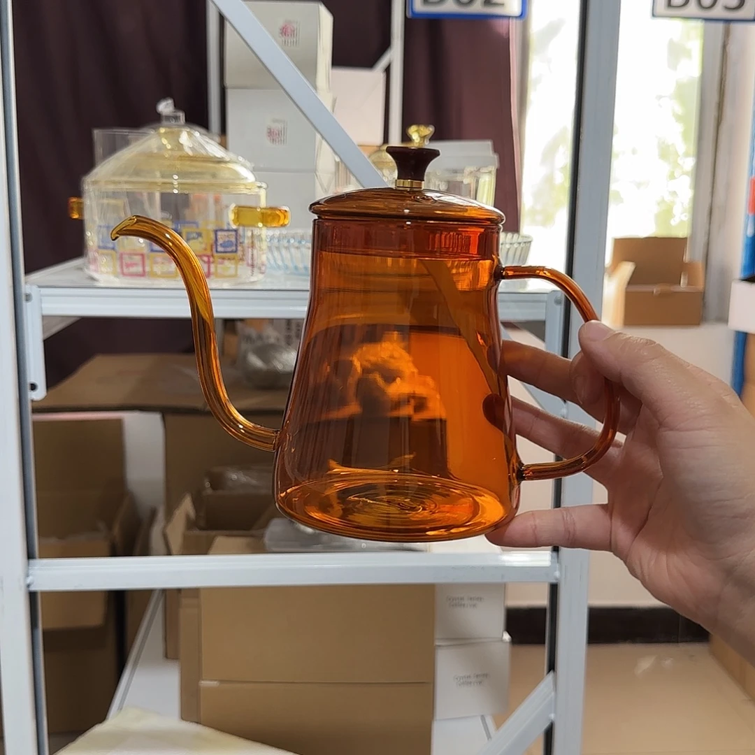 879细嘴咖啡壶琥珀色