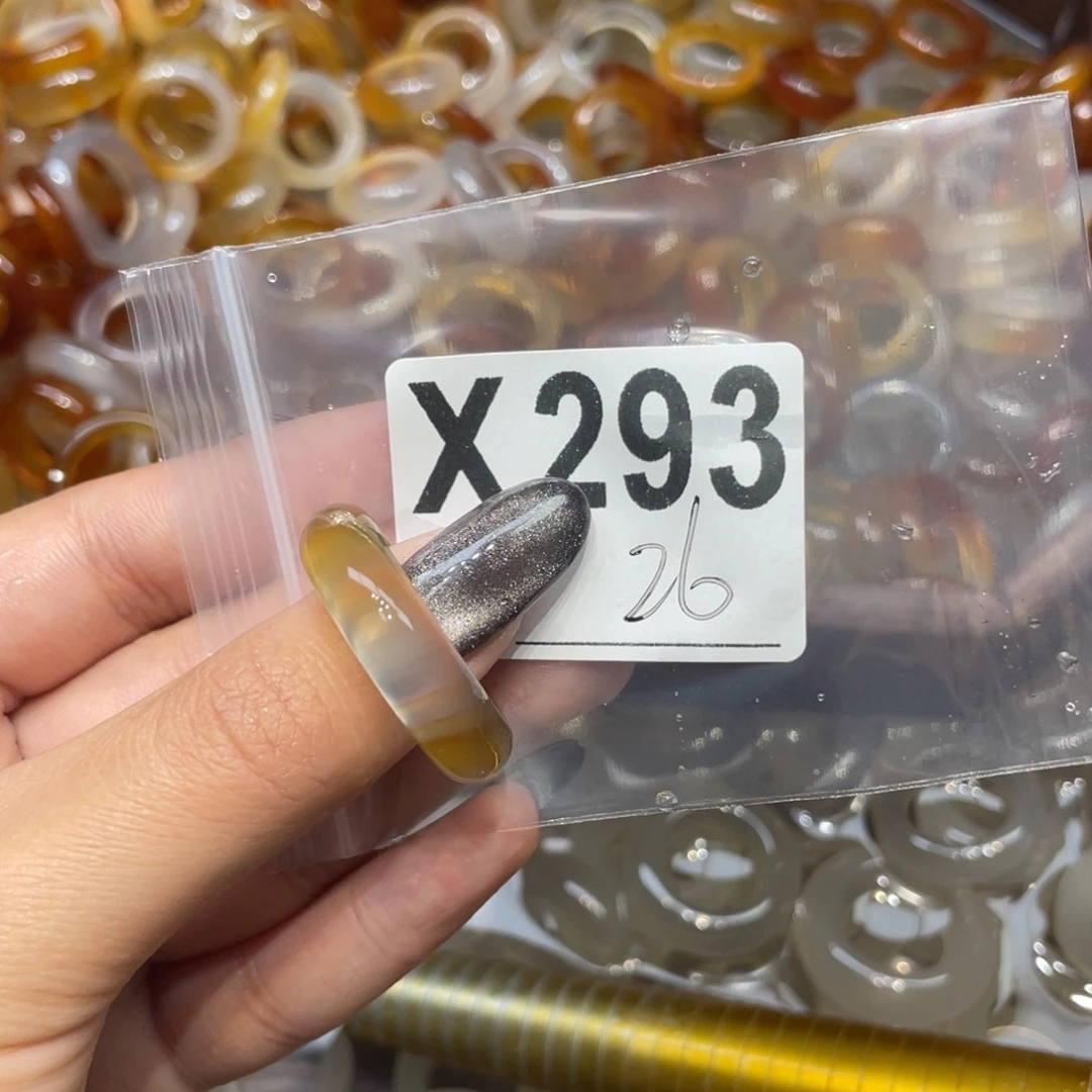 玛瑙/玉髓未镶嵌戒指293