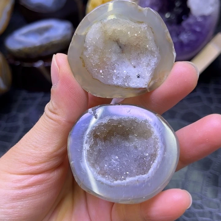 水晶珠宝半成品未镶嵌福利盆