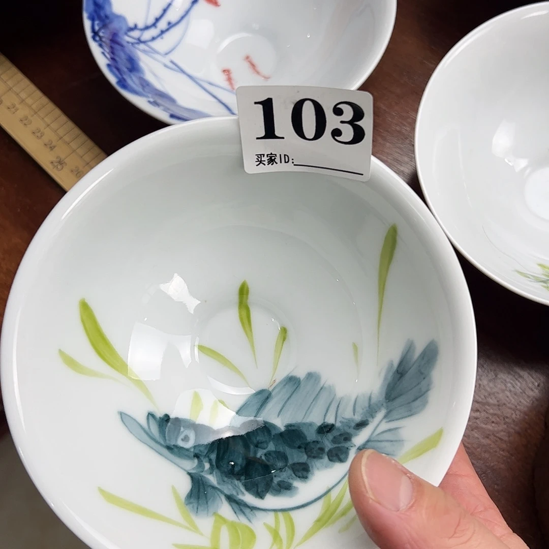 瓷片景德镇陶瓷手工手绘制作