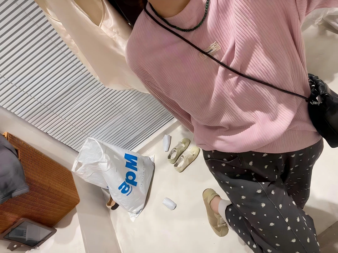 小芳家春季韩系螺纹长袖T