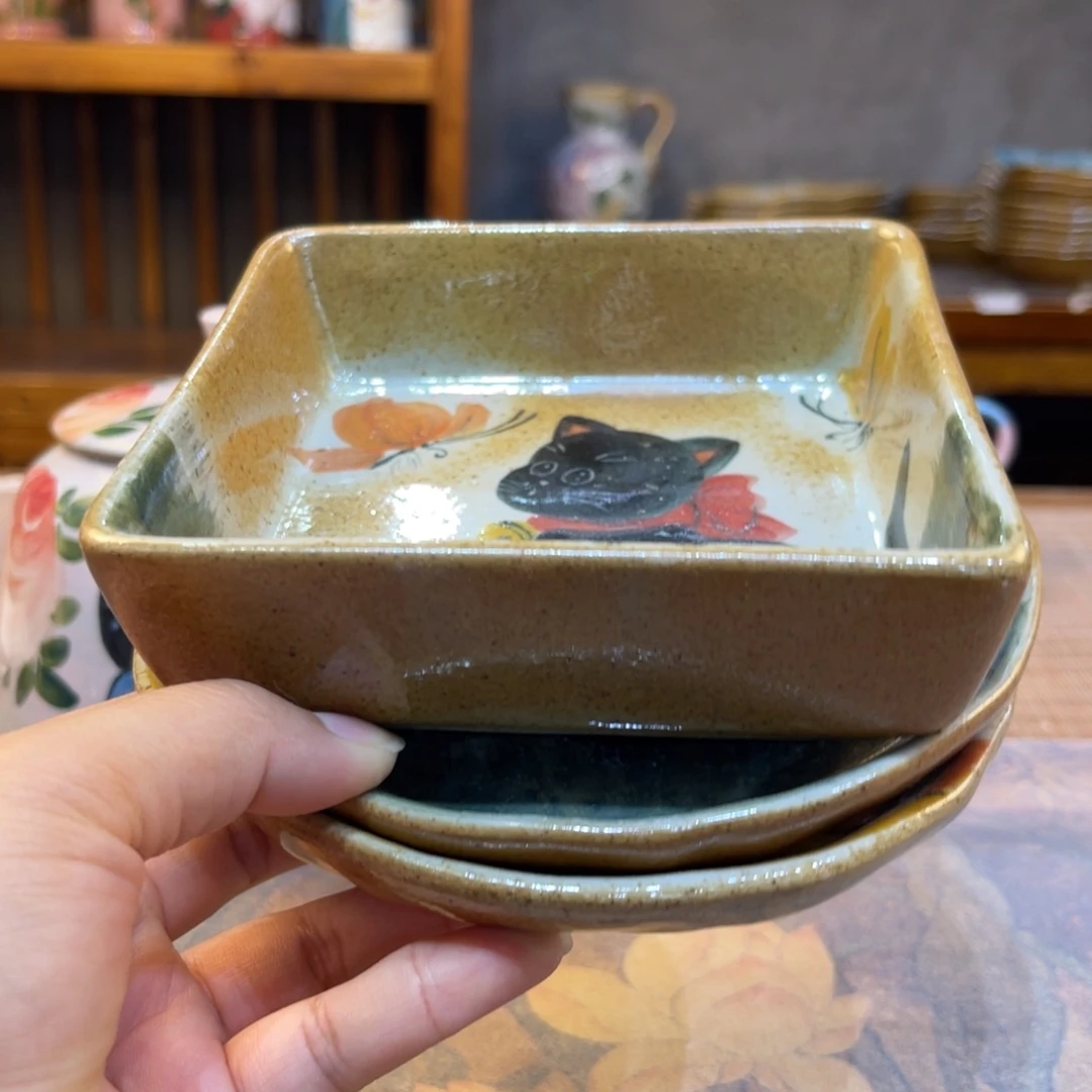 榕***鸭瓷片景德镇手工制作