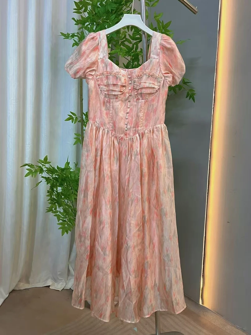 B32冰冰专属品牌女装（格莉）夏款气质修身显瘦连衣裙